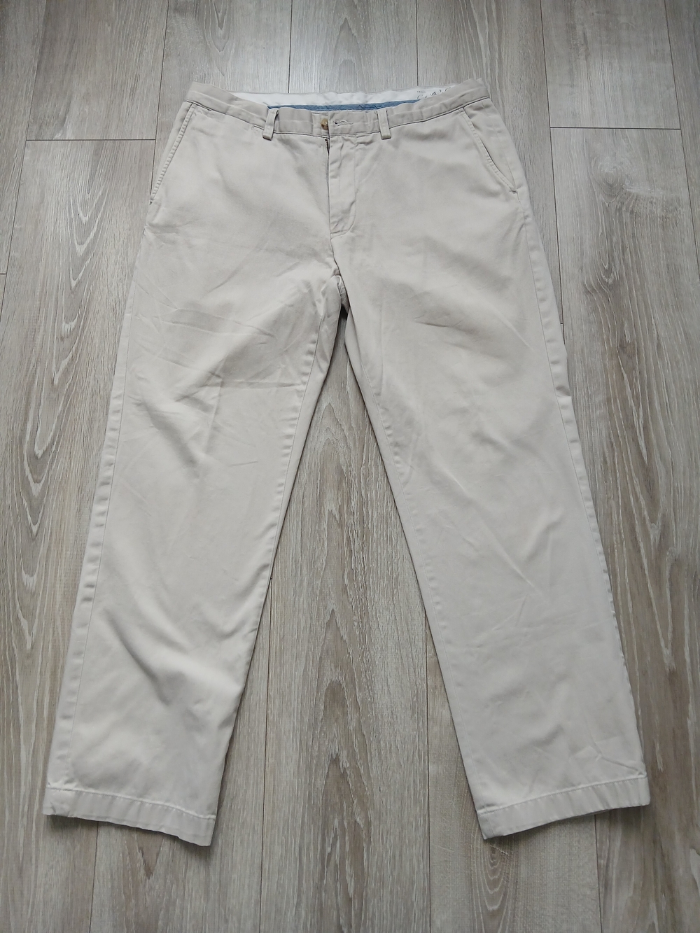 Polo by Ralph Lauren Light Khaki Straight Chinos Size 34 X 30 Classic Fit